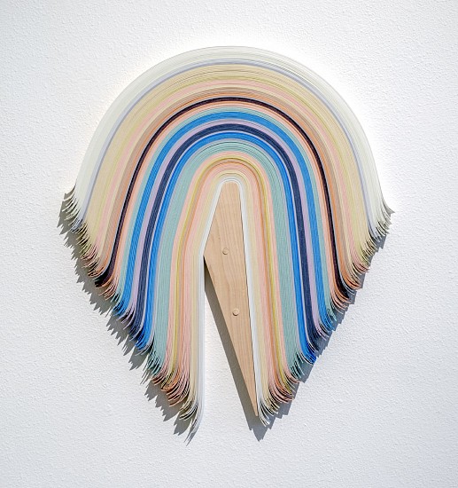 DERRICK VELASQUEZ, UNTITLED 446
vinyl and maple