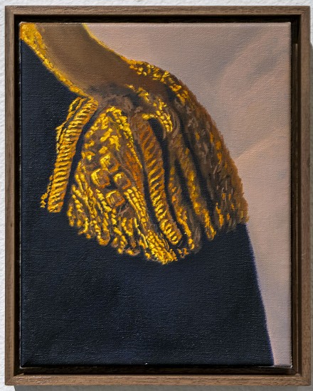 DERRICK VELASQUEZ, COAT OF ARMS 4
oil on linen