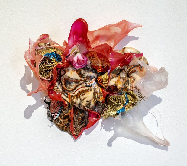 JUDY PFAFF, HELEN
melted plastic, paper, pigmented foam, acrylic, resin