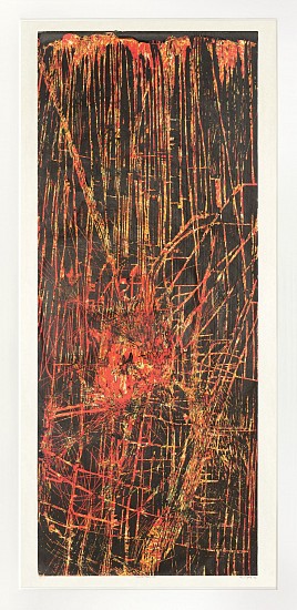 JUDY PFAFF, VIEW 2: THE FIRE 5/12
woodcut and archival inkjet on Asuka