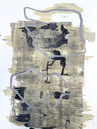 DEBORAH DANCY, MIGRATION #2
acrylic on paper