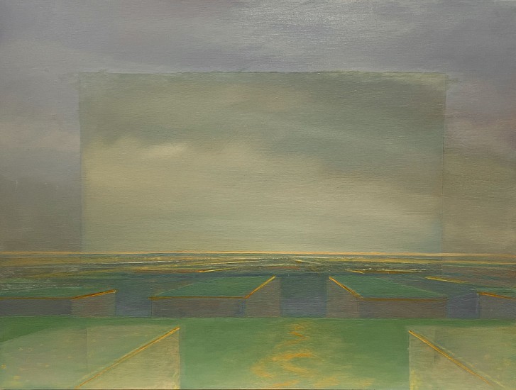 PETER DI GESU, WESTERN LANDS II
oil on canvas