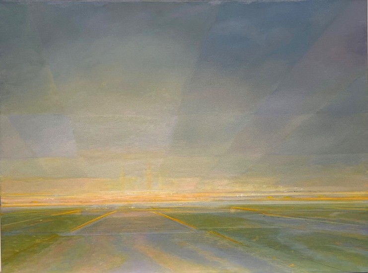 PETER DI GESU, WESTERN LANDS I
oil on canvas