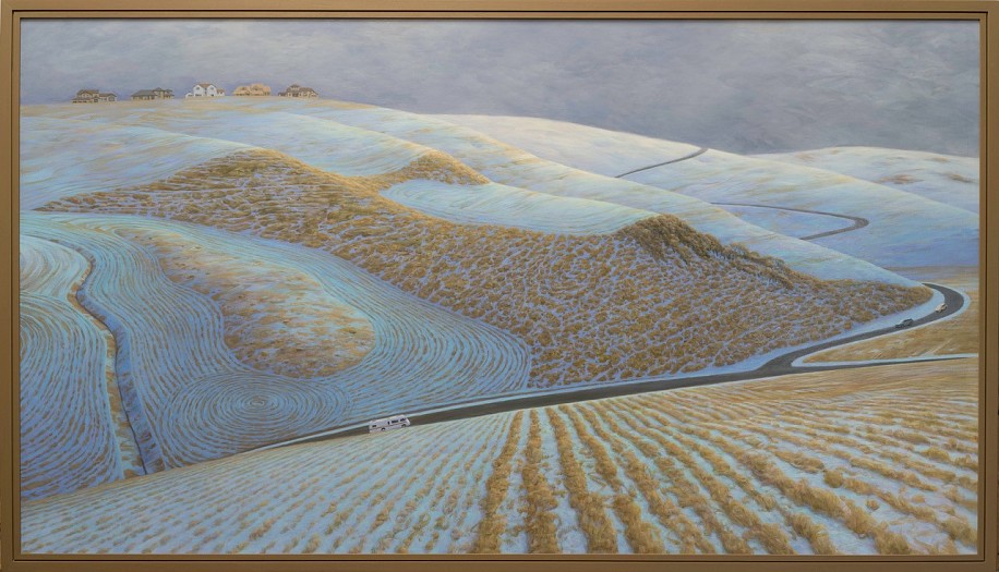 CHUCK FORSMAN, HARVEST
oil on panel