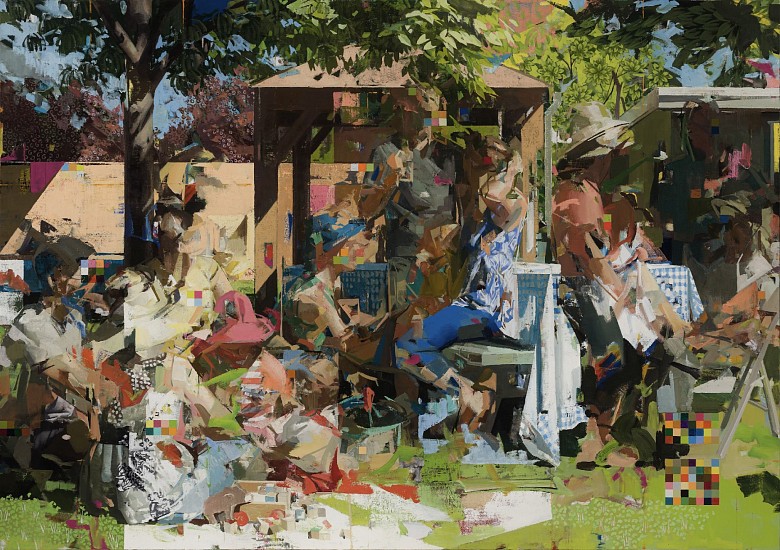 ZOEY FRANK, PICNIC #1
oil on canvas