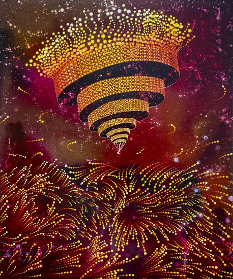 BARBARA TAKENAGA, FLOATER (revised)
acrylic on panel