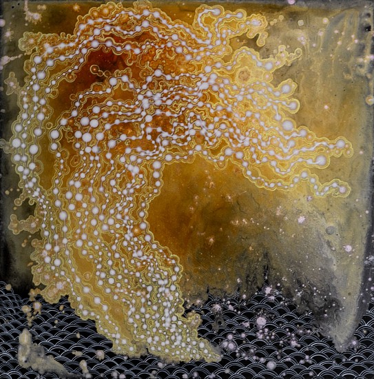 BARBARA TAKENAGA, ONE WAVE
acrylic on panel
