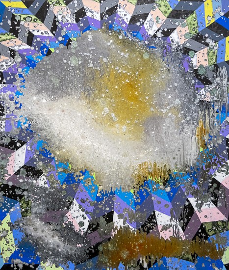 BARBARA TAKENAGA, ABOVE CENTER
acrylic on linen