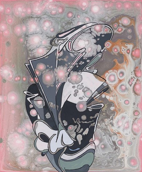 BARBARA TAKENAGA, TRANSLATIONS (for Kiyomasu)
acrylic on panel