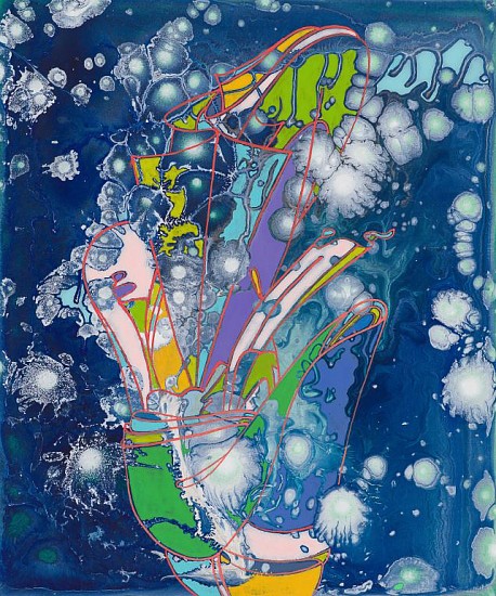 BARBARA TAKENAGA, TRANSLATIONS (for Anchi)
acrylic on panel