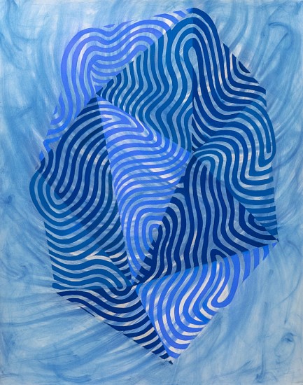 LINDA FLEMING, AZURE
Nu pastel on rag paper