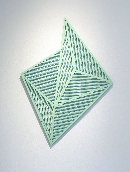 LINDA FLEMING, CUERNO VERDE
powder coated stainless steel