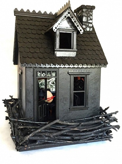 STACEY STEERS, NIGHT HUNTER COTTAGE 5/5
35 mm to HD and mixed media