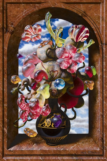 CHRISTIAN REX VAN MINNEN, WESTCOAST SQUIDGAME EVOLUTIONARY ALCHEMY
oil on linen