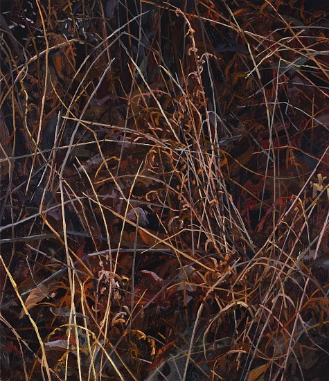 CLAIRE SHERMAN, GRASS
oil on canvas