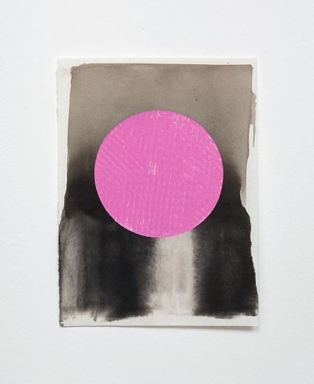MARCELYN MCNEIL, ROUNDS AND RODS NO. FOUR
ink and oil on mulberry paper