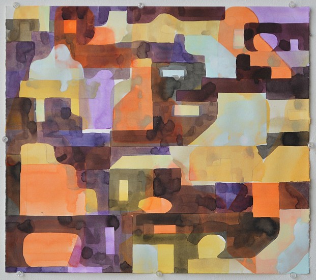 JASON KAROLAK, KAFFRINE
gouache, ink and acrylic on paper