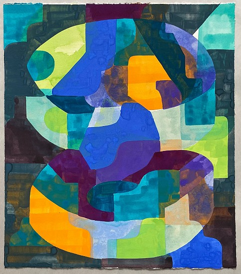 JASON KAROLAK, PIKE
gouache, ink and acrylic on paper