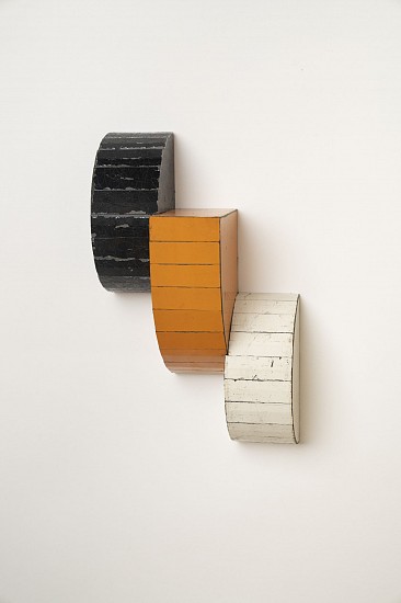 TED LARSEN, FREEZER BURN
salvage steel, marine-grade plywood, silicone, vulcanized rubber, hardware