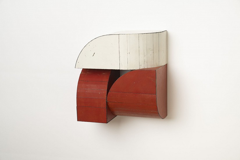 TED LARSEN, SAME DIFFERENCE
salvage steel, marine-grade plywood, silicone, vulcanized rubber, hardware